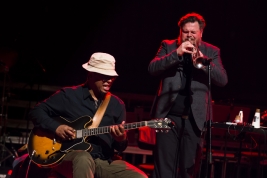 Jeff-Parker-guitar-and-Szymon-Bialorucki-trumpet-at-Jazz-Jamboree-2017-Warsaw-20171102
