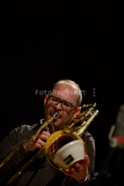 Puzonista-Samuel-Blaser-podczas-koncertu-Samuel-Blaser-Quartet-w-Studio-Polskiego-Radia-S1-w-Warszaw