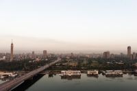 Kair-i-rzeka-Nil-z-okien-hotelu-Hilton-Ramses